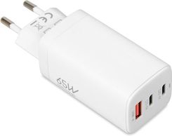 Ibox Ładowarka GaN C-65 PD65W 1x USB-A 2x USB-C 5 A (ILUC65W)