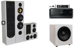 Zdjęcie YAMAHA RX-V4A + TAGA HARMONY TAV-606v3 + TSW-90 białe - Łagów