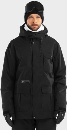 Kurtka premium Sporty zimowe SIROKO ULTIMATE Pro Edgewood Czarny Mężczyzna