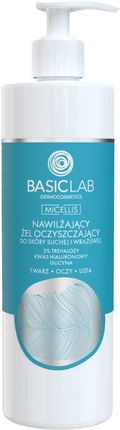 BasicLab Micellis Nawilżający Żel Oczyszczający 300ml