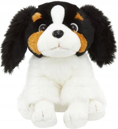 Smily Play Pluszowy Pies Siedzący Czarno-Biały Smily