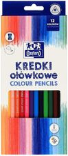 Zdjęcie Oxford Kredki Ołówkowe Regular 12 Kolorów - Mikołów