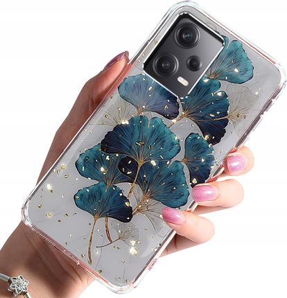 Krainagsm Etui Do Xiaomi Redmi Note 12 5G Case Glamour Szkło
