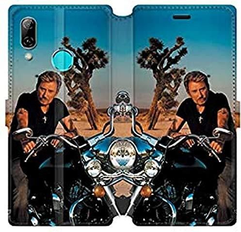 Custodia Cokitec Per Honor Magic 6 Lite 5G | Cover Rinforzata Antishock | Stampa Musica Johnny Hallyday Moto