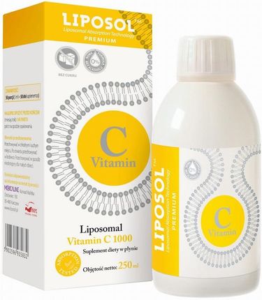 Aliness Liposomal Vitamin C 1000 Suplement Diety w Płynie 250ml