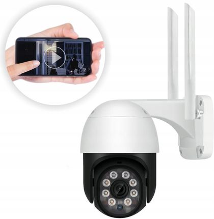 Benetech Kamera Ip Obrotowa Wifi Zewnętrzna 8Mp Interkom 4X (IPN098) - zdjęcie 5