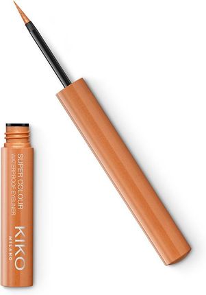 KIKO Milano Super Colour Waterproof Eyeliner ultragładki wodoodporny kolorowy eyeliner w płynie 03 Light Copper 1.7ml