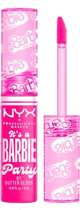 NYX Professional Makeup x Barbie Butter Lip Gloss Błyszczyk do Ust 01 It's a Barbie Party