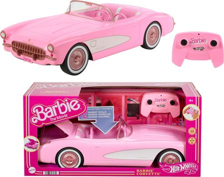 Hot Wheels R/C Kabriolet filmowy Barbie Zdalnie sterowany HPW40