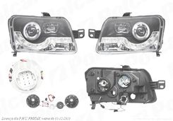 Jeu De Phares Pour Fiat Panda 169 (09/2003+) - Gauche Et Droite Avec Moteur De Réglage