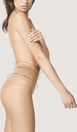 Rajstopy Body Care Bikini Fit 20 Black (Rozmiar 3-M)