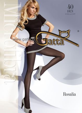 Rajstopy Gatta Rosalia 40 Biały (Rozmiar 5-XL)