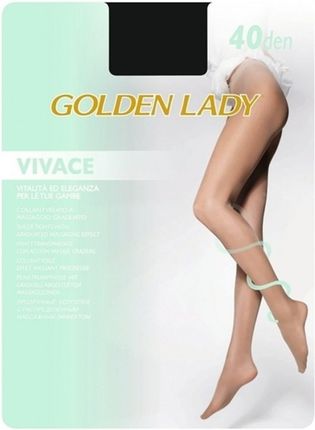 RAJSTOPY GOLDEN LADY VIVACE 40 (kolor Nero, rozmiar 3)