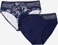 Zdjęcie Figi Hally 2-pack 39889-K006 Granatowy (Rozmiar M) - Biskupiec
