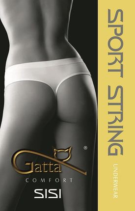 FIGI GATTA SPORT STRING SISI (kolor biały, rozmiar L)