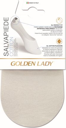STOPKI GOLDEN LADY COTTON 6N (kolor natural, rozmiar M/L)