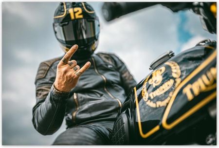 ZeSmakiem Triumph Motocykl Motory