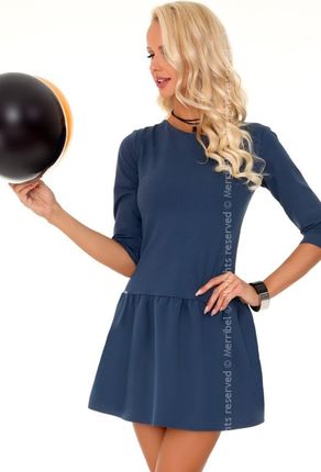 Marhix Blue sukienka (kolor niebieski, rozmiar XL)