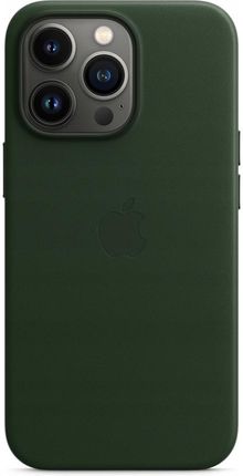 Apple Oryginalne Etui Iphone 13 Pro Max Skórzane Zielone Sequoia Green Mm1Q3Zm/A