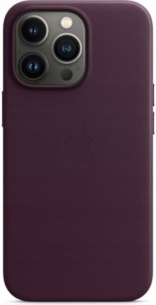 Apple Oryginalne Etui Iphone 13 Pro Max Skórzane Wiśniowa Dark Cherry Mm1M3Zm/A