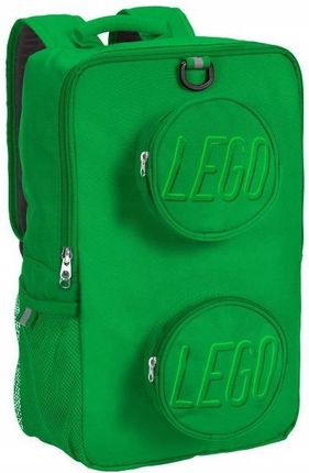 LEGO Plecak Klocek Brick 2 Zielony 18L. 511371
