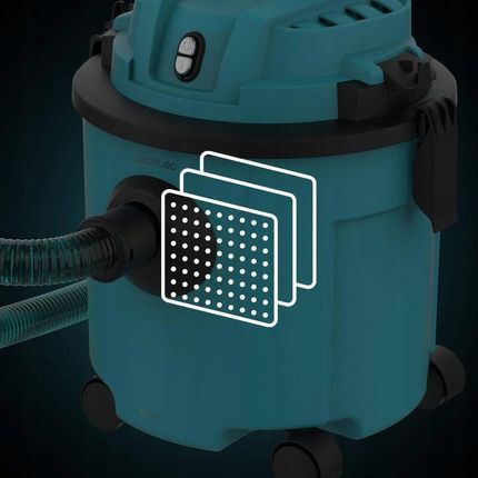 Cecotec 16L Conga Rockstar Wet & Dry Compact Plus. 1200 W 20Kpa - zdjęcie 2