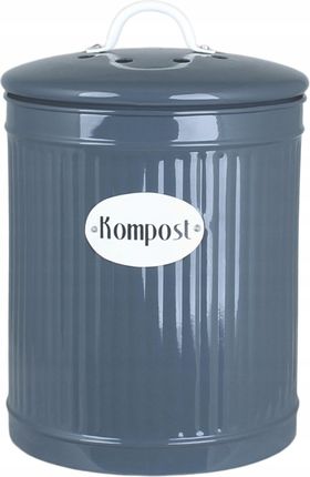 Skandi.Pl Pojemnik Kompost Na Bio Odpady Metalowy Szary (694503)