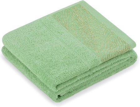 Ameliahome Ręcznik Bellis Kolor Zielony Styl Klasyczny 70x130
