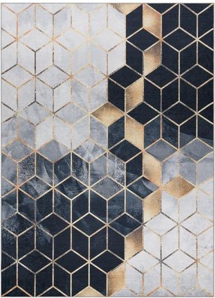Hakano Arlen Cube2 Kolor Czarny Motyw Geometryczny Styl Nowoczesny 160x220