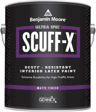 Lateksowa farba akrylowa Benjamin Moore UltraSpec SCUFF-X Matte 484 Mat - 3,78 l