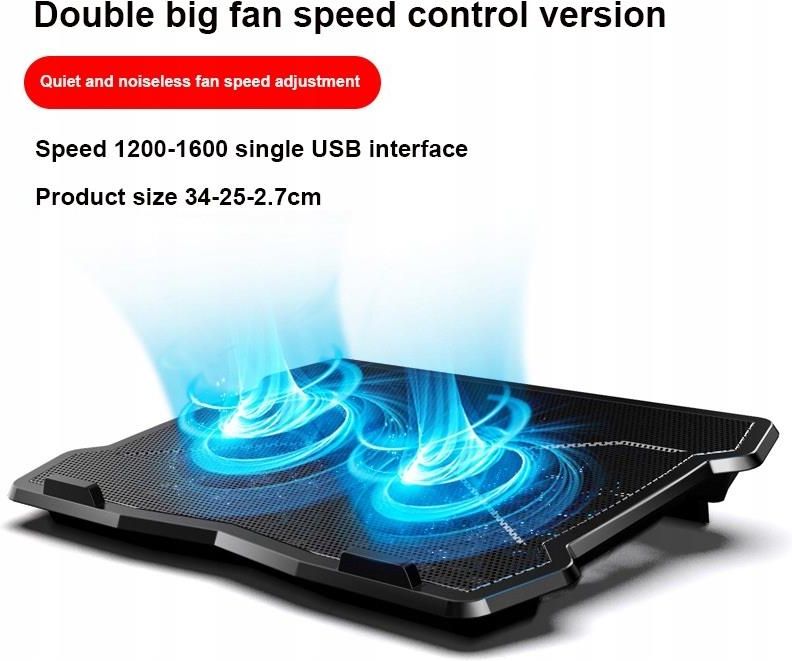 Cn Xiaomi Notebook Radiator Laptop z 2 wentyla (9070071415356) - Opinie ...