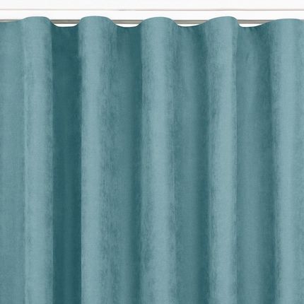 Homede Zasłona Milana Kolor Błękitny Styl Klasyczny Taśma Wave Transparentna 7cm Szenila 220x175