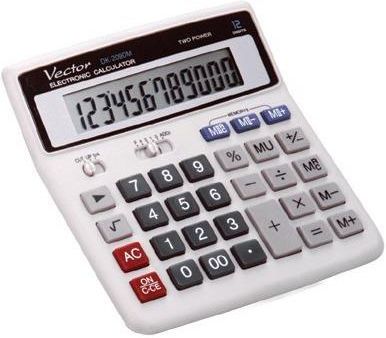 Vector Kalkulator Dk-209Dm 12 Pozycyjny .