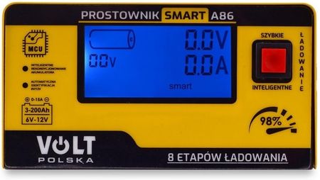 Volt Polska Prostownik Smart 6V 12V 15A A86