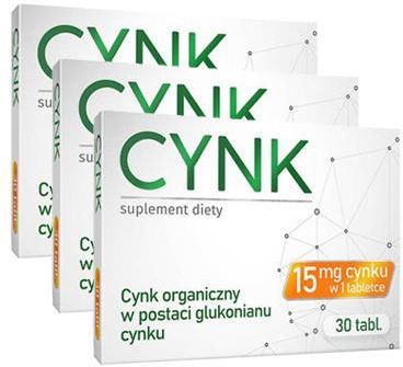 Alg Pharma Cynk - 3 x 30 tabl. 
