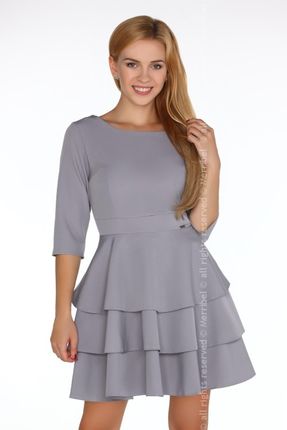 Reethan Gray sukienka (kolor szary, rozmiar XL)