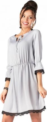 Shanice Grey 85495 sukienka (kolor szary, rozmiar M)