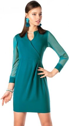Nisamina Turquoise sukienka (kolor Turkusowy, rozmiar XL)