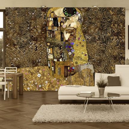 Artgeist Inspiracja Klimtem: Złoty Pocałunek 250x175