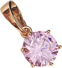 Zdjęcie Zawieszka na łańcuszek kryształek - Różowy - Stargard