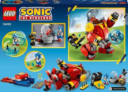 きょうかページ LEGO Sonic the Hedgehog 76993 Sonic kontra dr. Eggman i