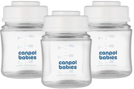 Canpol Babies Zestaw Butelek do Przechowywania Pokarmu 3x120 ml 35/235