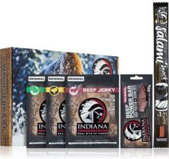 Indiana Jerky Gift Set Birthday Cake Suszone Mięso Zestaw Upominkowy