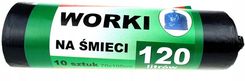 Zdjęcie Worki na śmieci uniwersalne 120l 10 szt - Dobrzyca