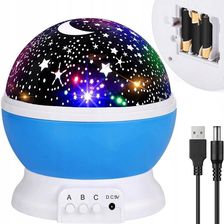 Zdjęcie Lamex Projektor Gwiazd Nieba 360° Lampka Nocna Usypiacz - Pszów