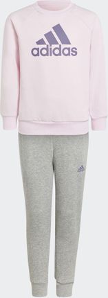 Dziecięcy Dres Adidas LK Bos Jog FL Ik3103 – Różowy