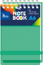 Zdjęcie Tetis Kołonotanik A6 100K Kratka Okładka Pp Zielona 70G. Kb060-Zka6 - Łazy