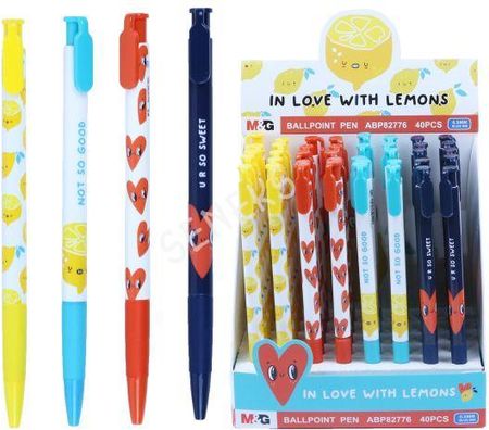 Happy Color Długopis I Love With Lemons 1 M&G 1Szt.
