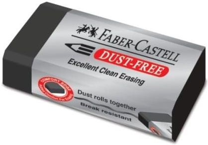 Faber Castel Gumka Do Mazania Faber-Castell Dust Free Czarna 187171 Fc