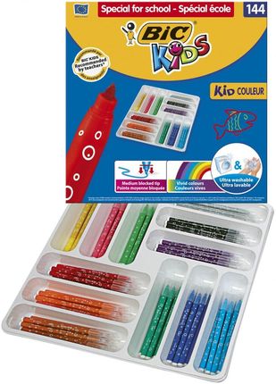 Bic Flamastry Kids Kid Couleur Zestaw 144szt. 887837